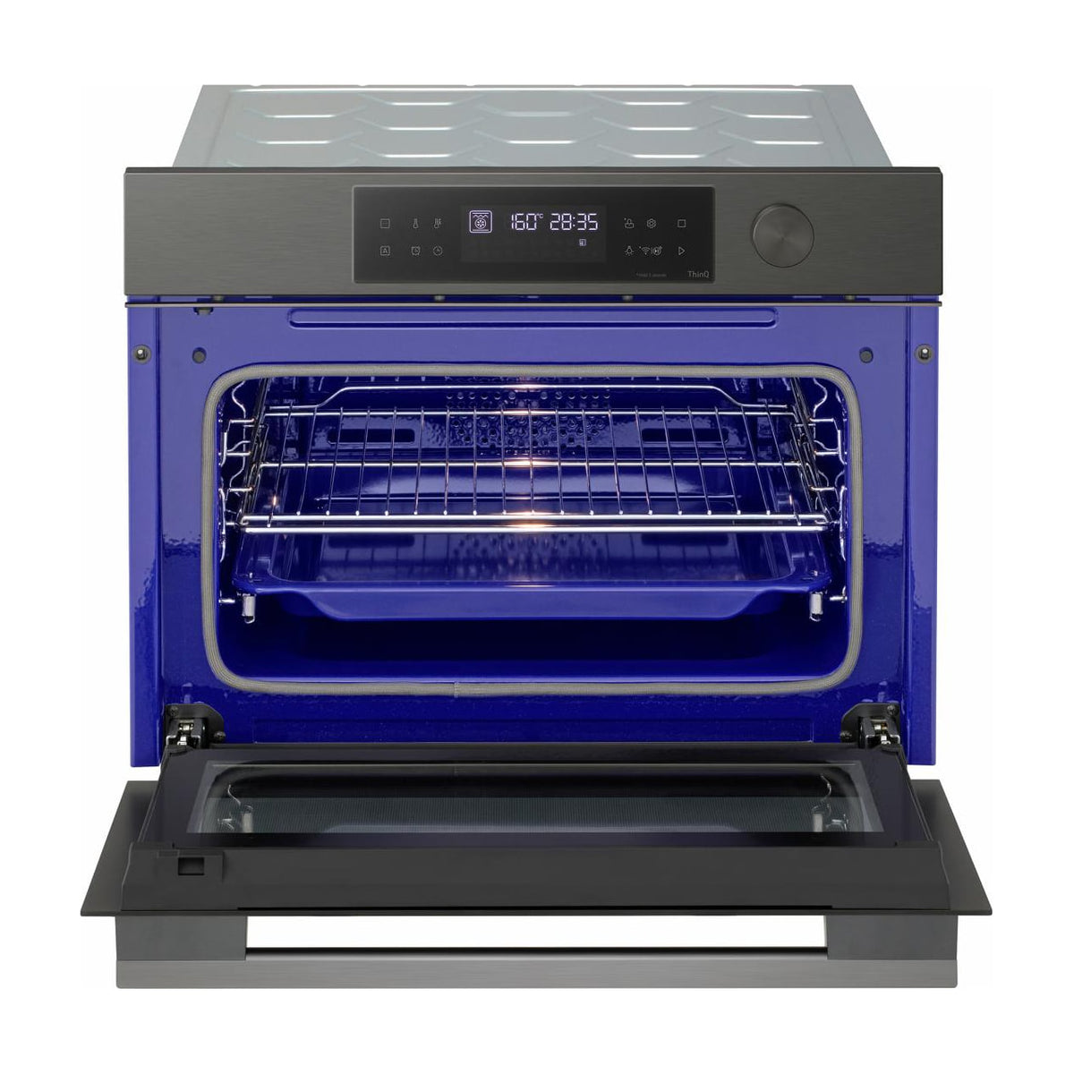 Horno compacto LG CWS7D4731B de 47 l, pirolítico con InstaView
