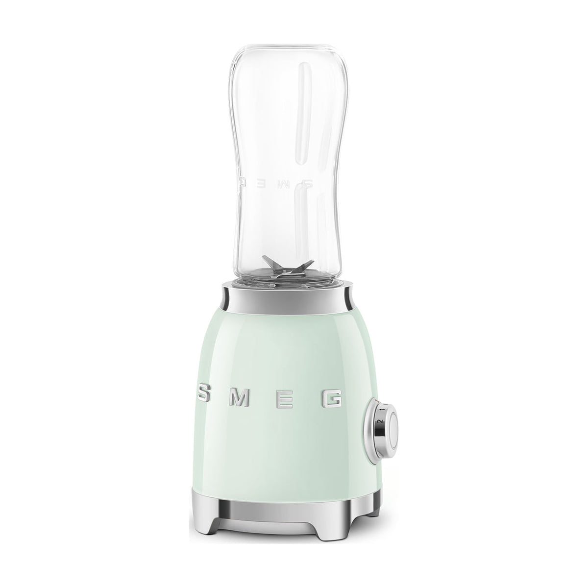 Batidora personal Smeg PBF01PGEU de 300 W con dos botellas de 600 ml