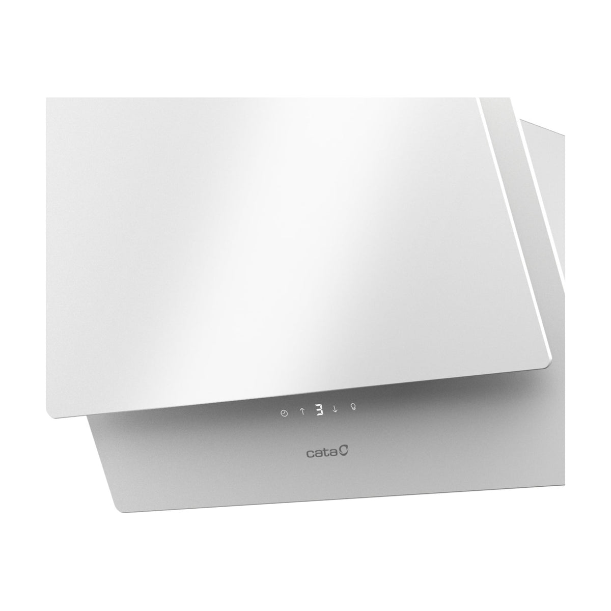 Campana decorativa CATA Juno+ 6000 GWH, 60 cm, cristal blanco
