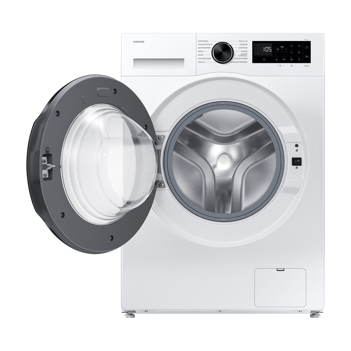 Lavadora Samsung WW80FG5L32AEEC de 8 kg y 1200 rpm