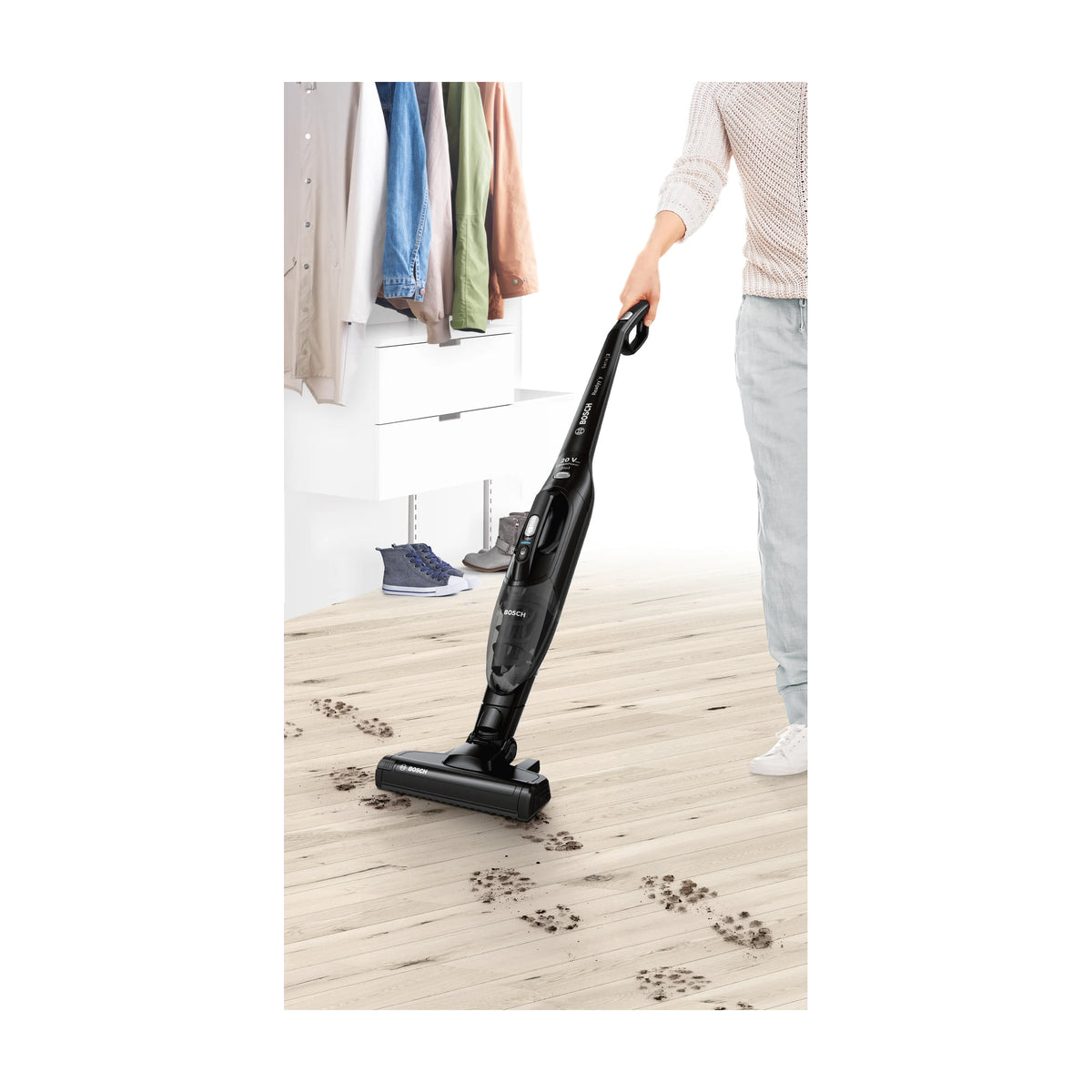 Aspirador escoba Bosch BCHF220B sin cable, 2 en 1