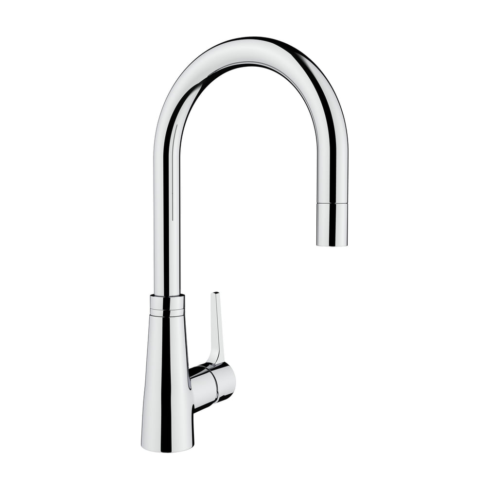 Grifo de cocina Teka VTK 938 cromado con caño alto extraíble