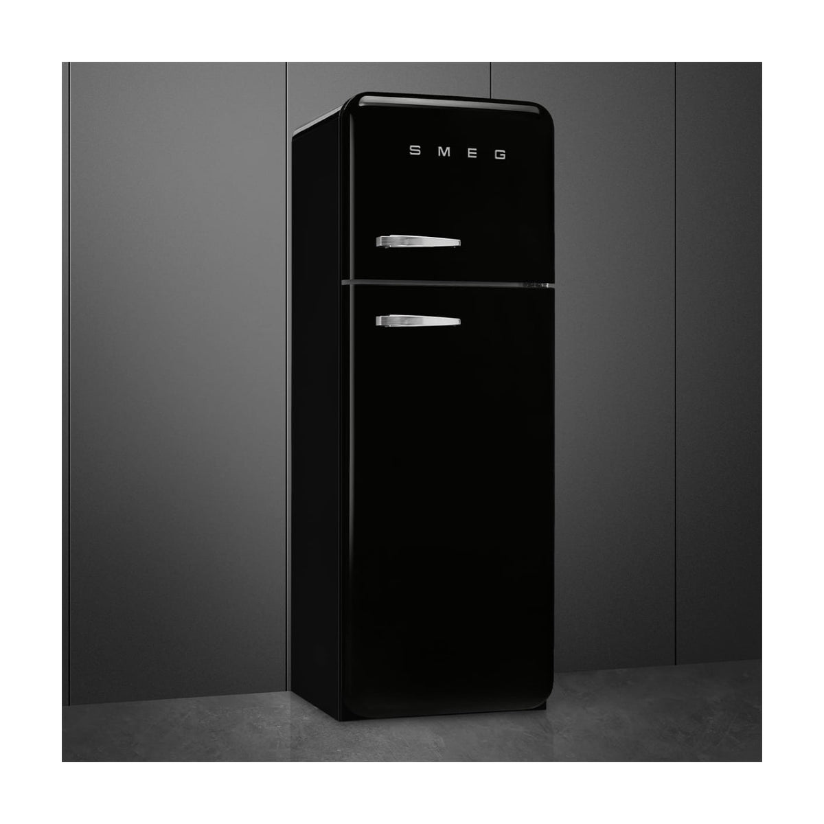 Frigorífico de dos puertas Smeg FAB30RBL5 de 294 l, negro