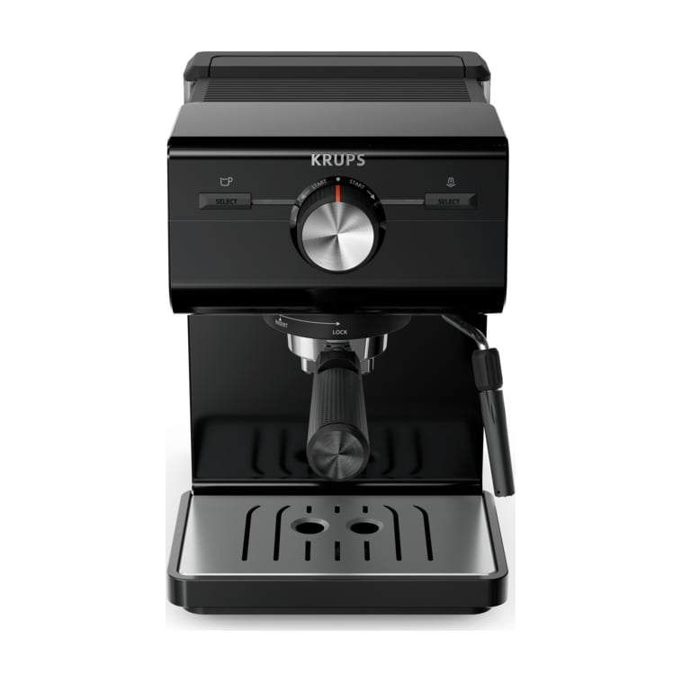 Cafetera espresso Krups Authentic XP381810 de 15 bares y depósito de 2 L