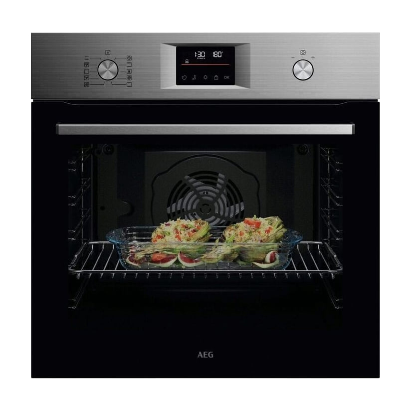 Horno multifunción AEG GU5PB43FSM pirolítico, 72 l