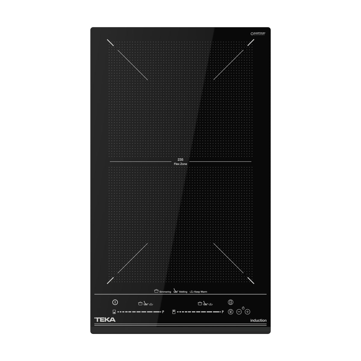 Placa de inducción modular Teka IZF 32400 MSP de 30 cm con zona Flex