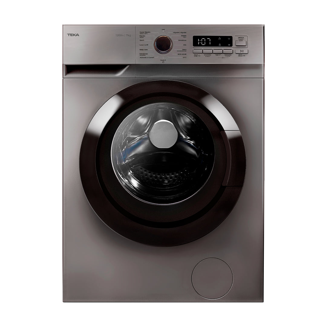 Lavadora Teka WMK 40740 DSS de 7 kg y 1200 rpm