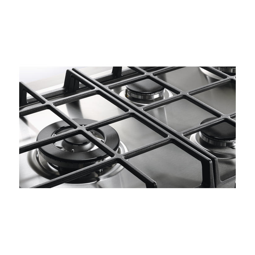Placa de gas Electrolux EGH6333BOX de 3 zonas, 60 cm e inox