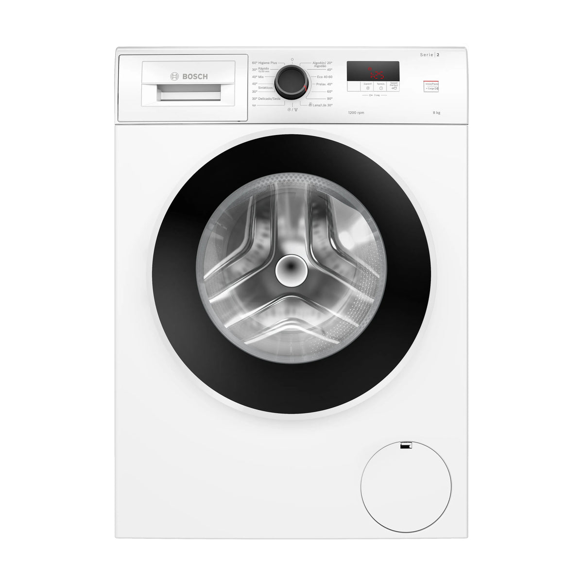 Lavadora Bosch WGE03202ES de 8 kg y 1200 rpm