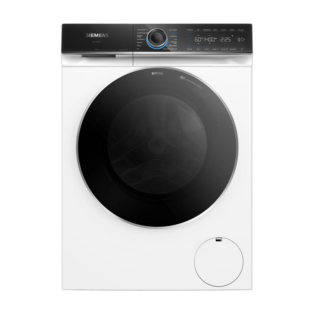 Lavadora de carga frontal Siemens WG54B2A1ES, 10 kg y 1400 rpm