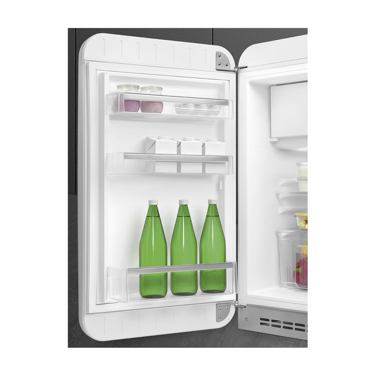 Frigorífico de una puerta Smeg FAB10LWH6 blanco, 122 l, clase D