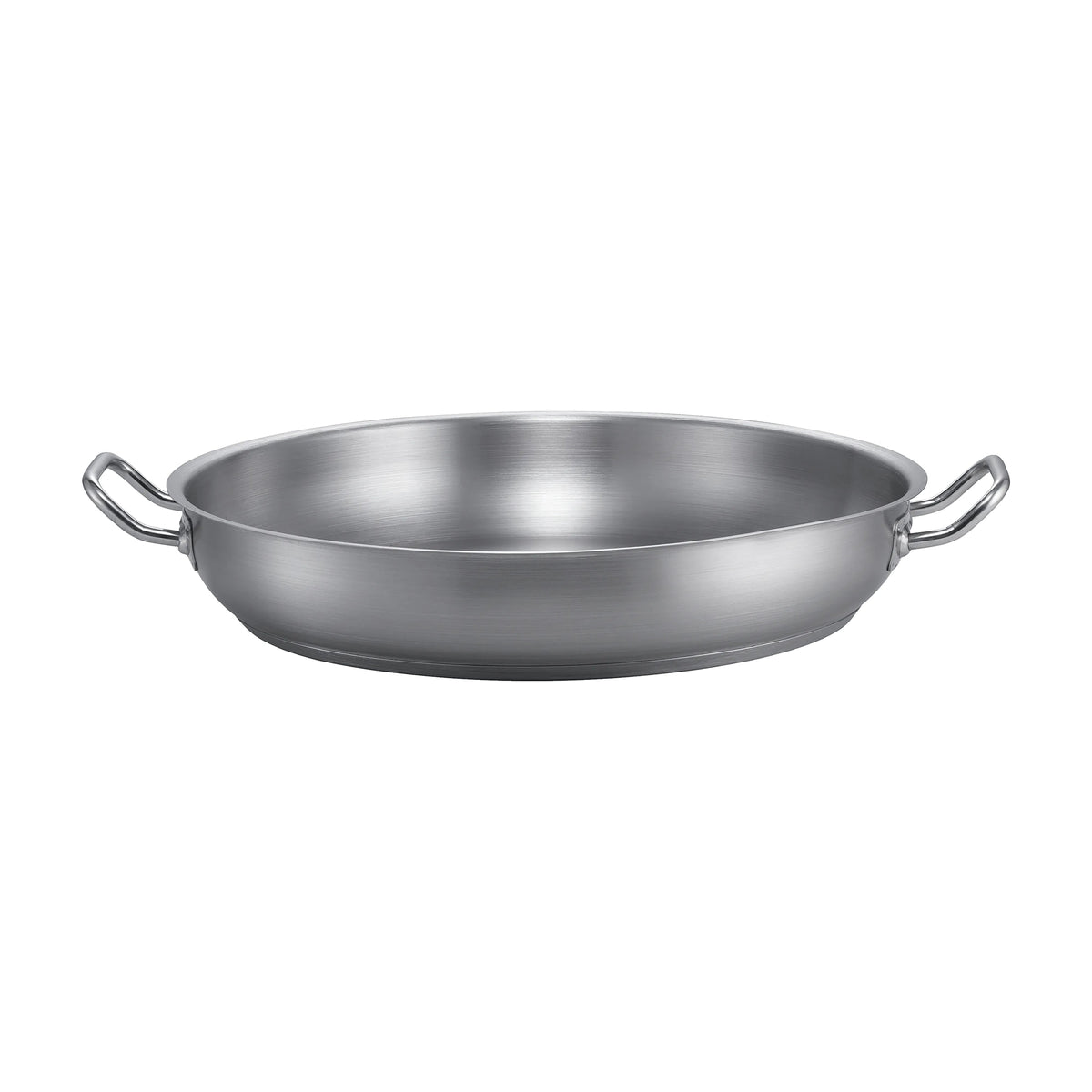 Paellera Siemens HZ390240 de acero inoxidable, 40 cm, apta para inducción