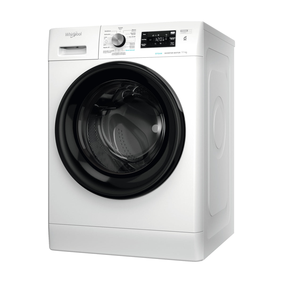 Lavadora Whirlpool FFB 11489 BV SPT, 11 kg y 1400 rpm