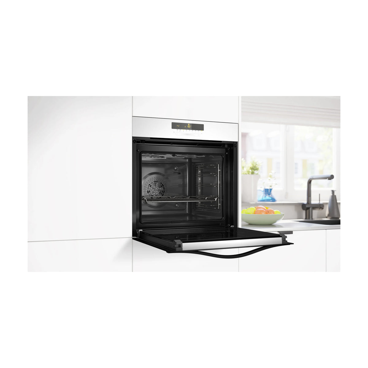 Horno multifunción Balay 3HB5879B7 pirolítico, 71 l, cristal blanco