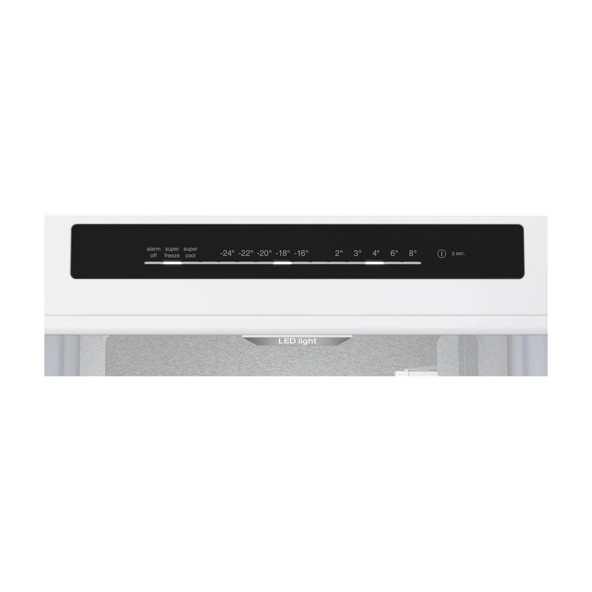 Frigorífico combi Bosch KGN39LBCF Total No Frost, cristal negro