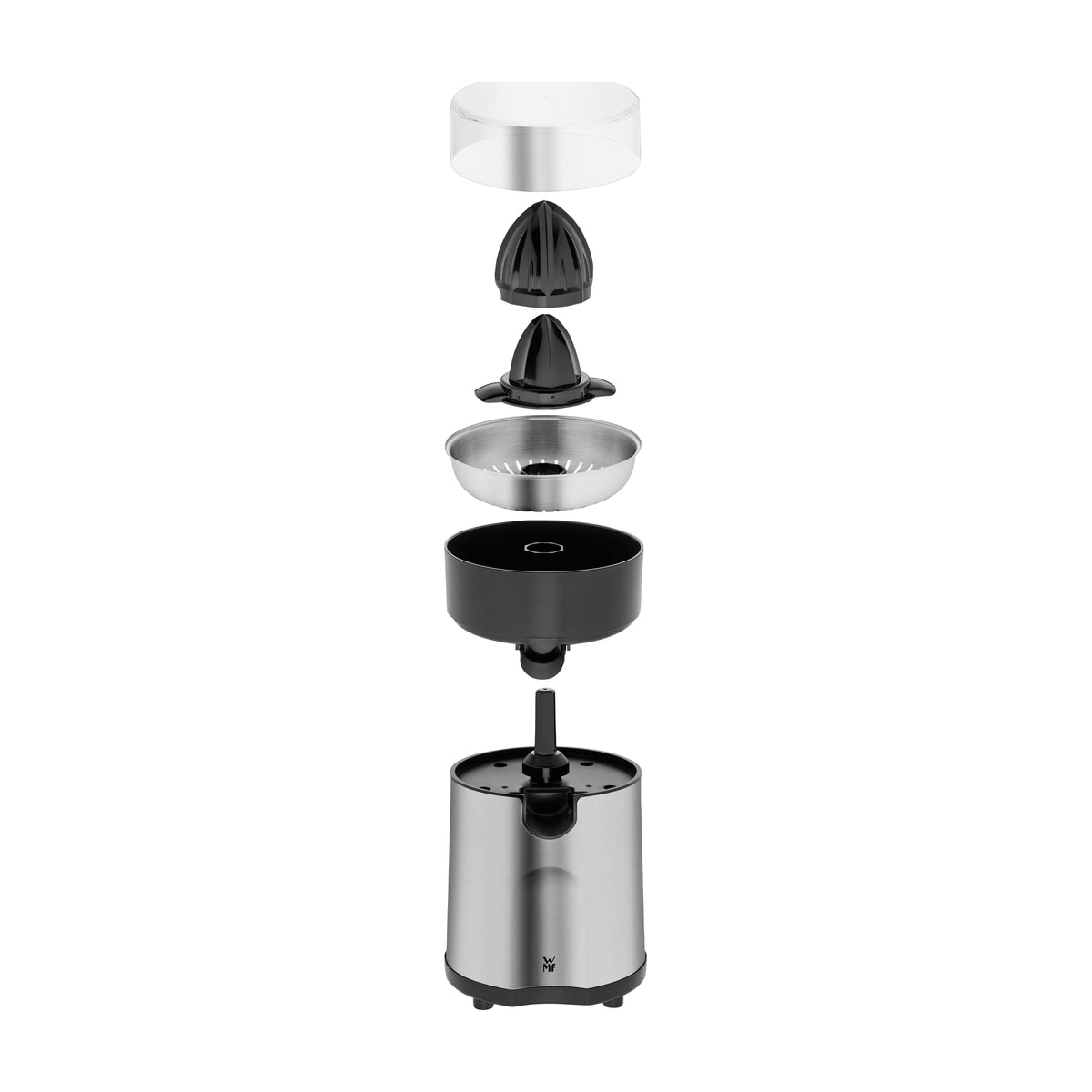 Exprimidor de cítricos WMF Stelio de 85 W con salida directa al vaso