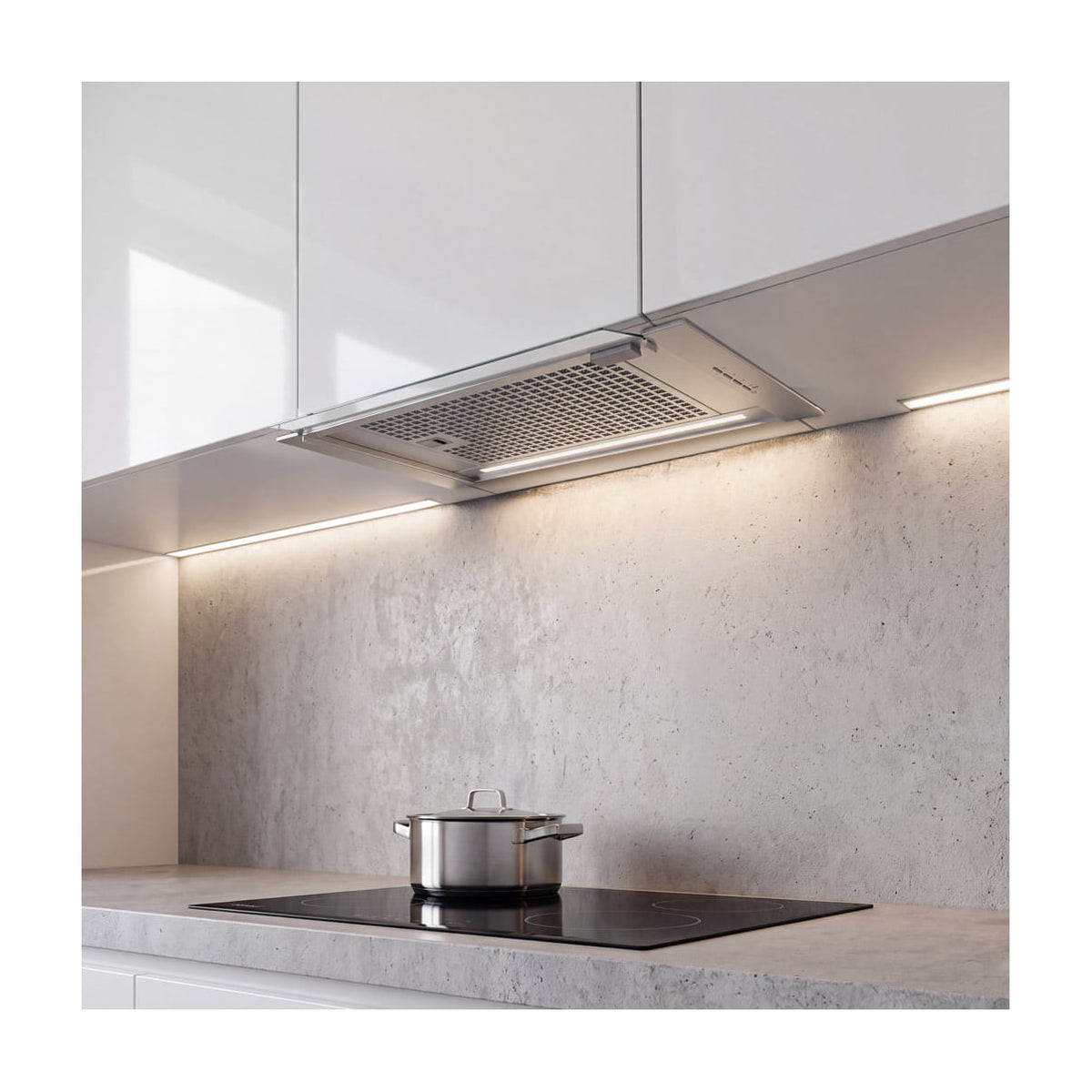 Grupo filtrante CATA Ritma 45 X /A inox, 44,5 cm y 3 velocidades