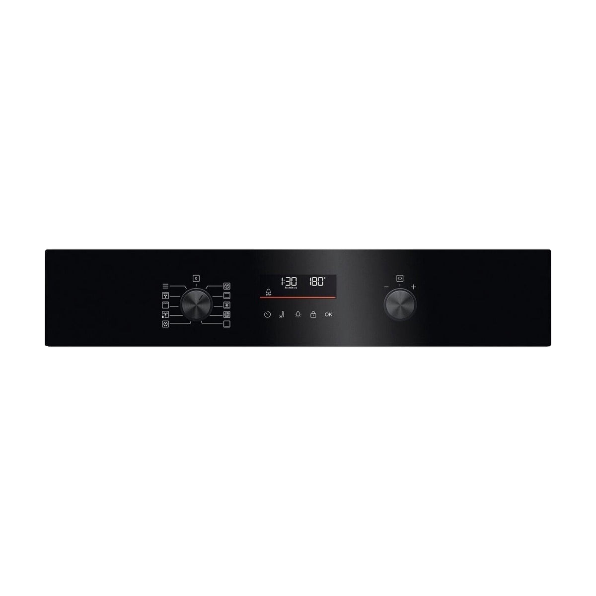 Horno multifunción AEG GU5PB41WSK pirolítico de 72 l, cristal negro