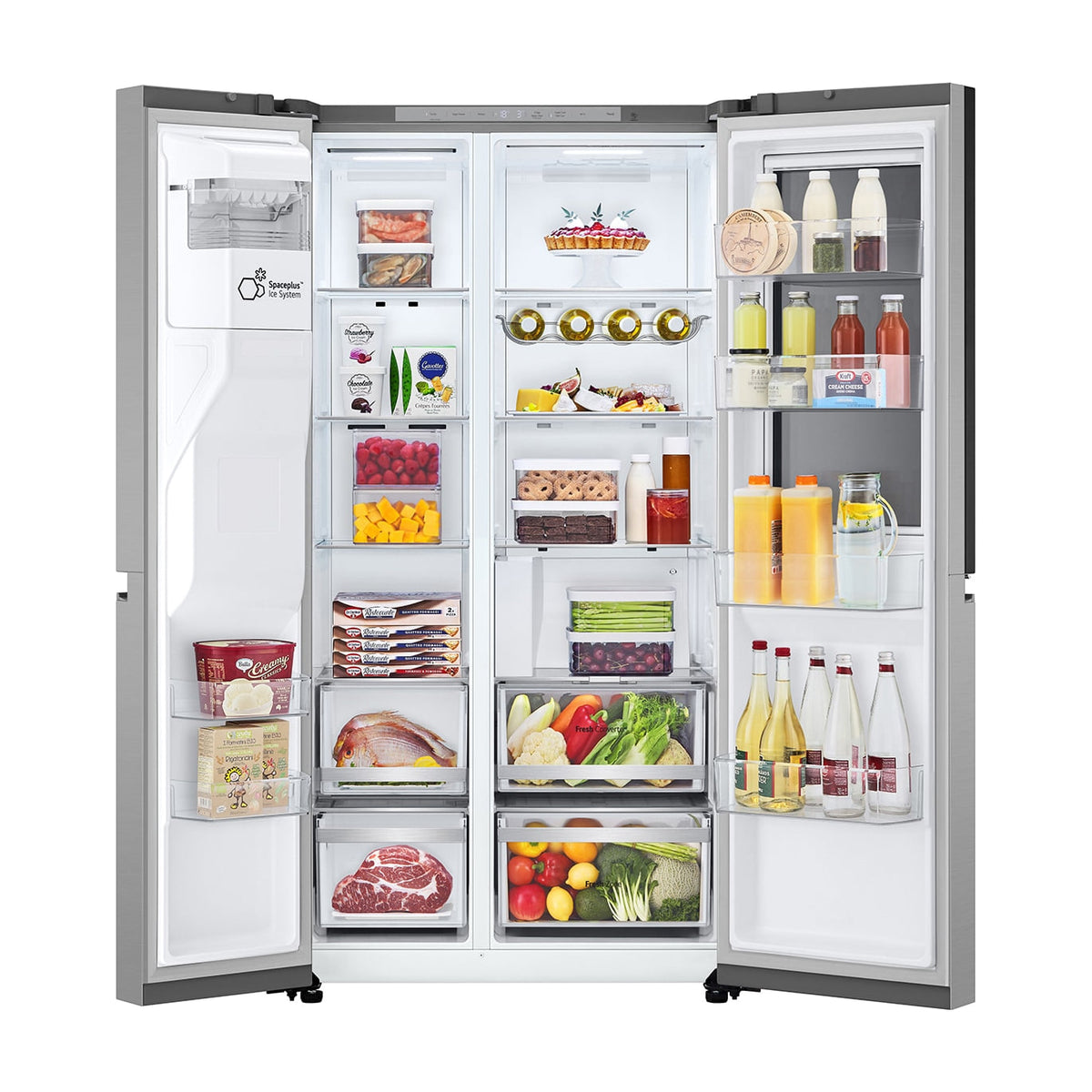 Frigorífico americano LG GSXE80PYBD, 628 l, InstaView Door-in-Door
