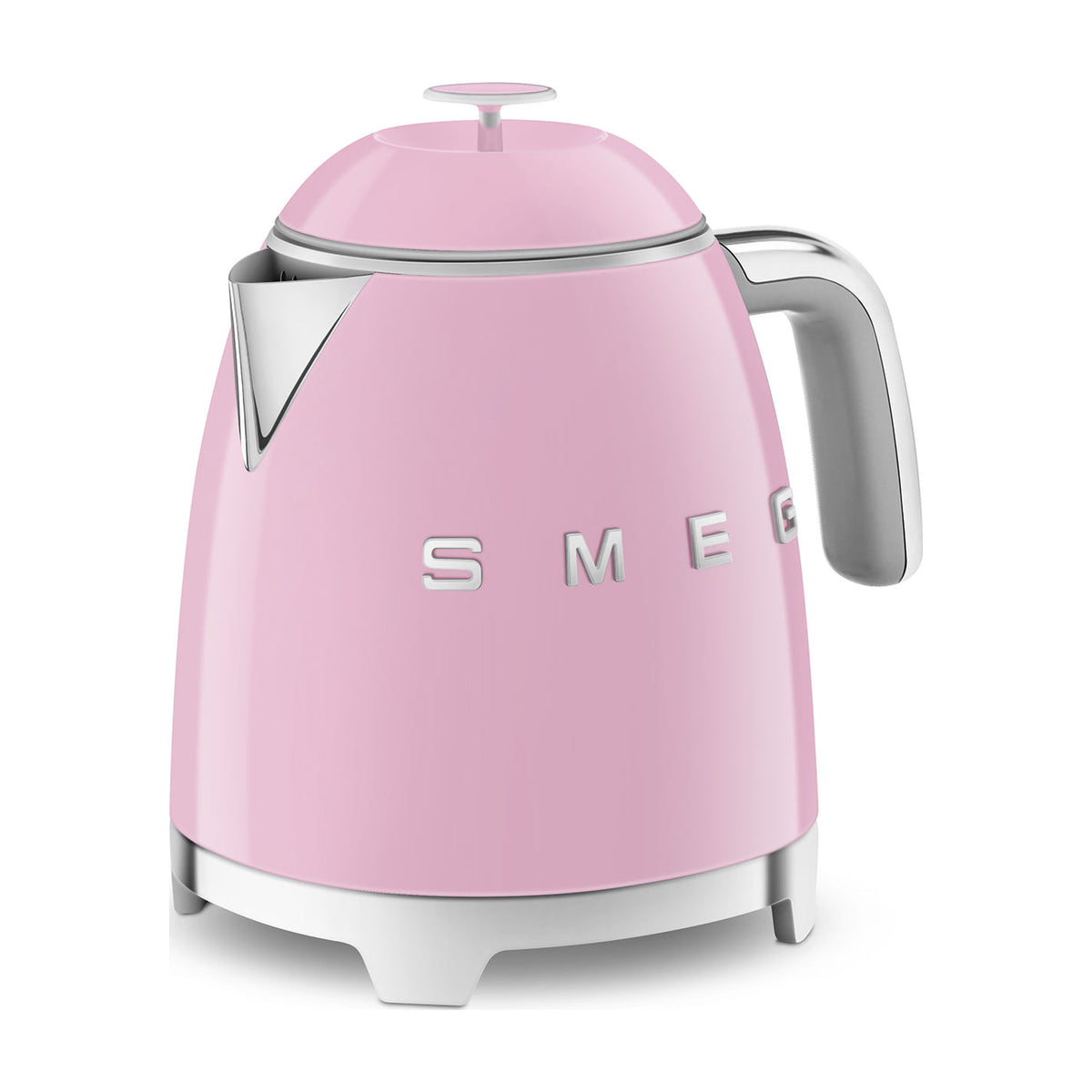 Mini hervidor Smeg KLF05PKEU rosa, 0,8 l y 1400 W