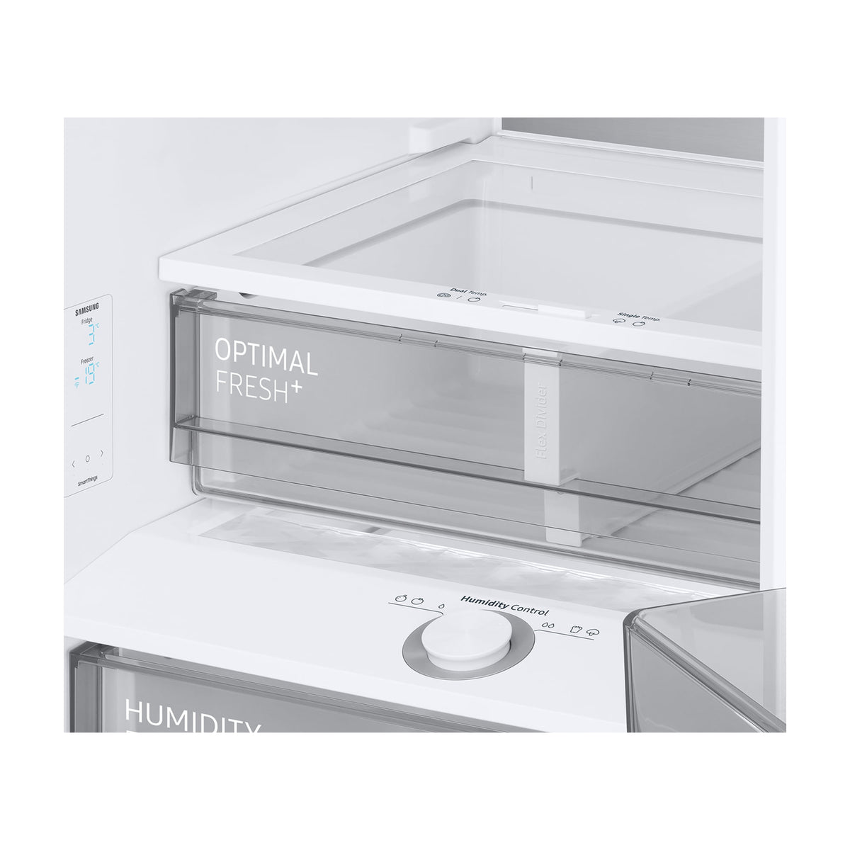 Frigorífico combi Samsung RB38C7B6AB1/EF, 387 l, clase A
