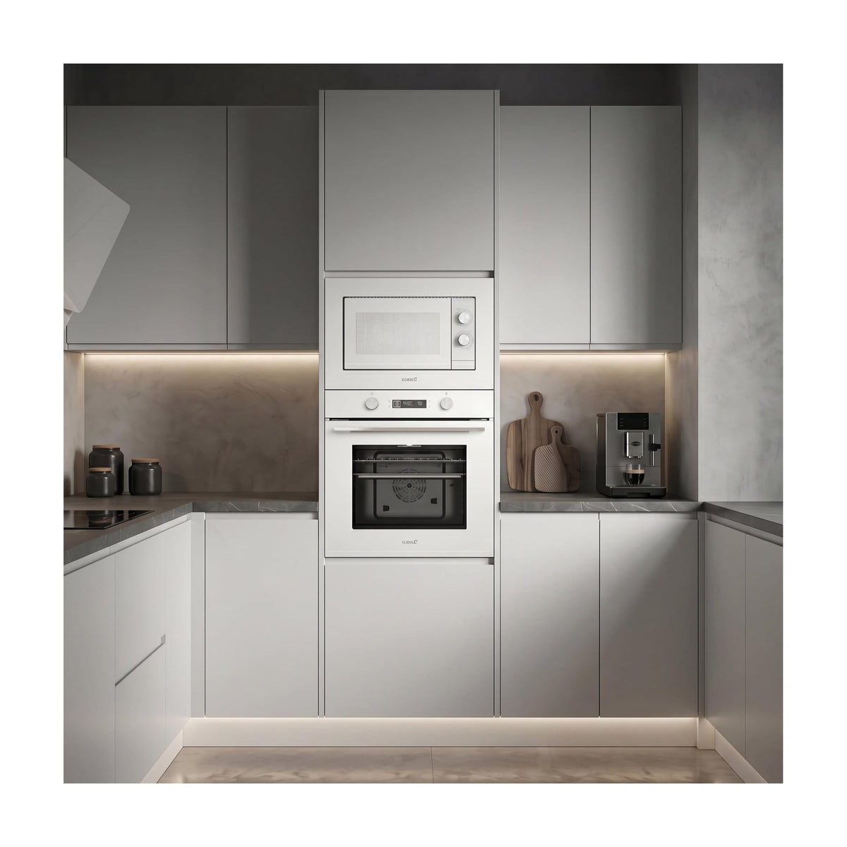 Horno multifunción Cata MDS 8108 WH de 73 litros y 8 funciones