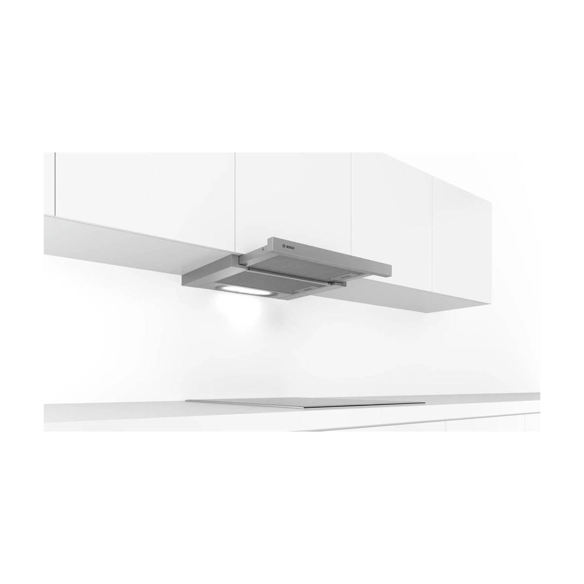 Campana telescópica Bosch DFT63AC50 Serie 4, 60 cm, extracción de 368 m³/h
