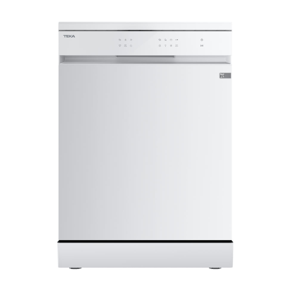 Lavavajillas Teka DFS 263EW blanco, 13 cubiertos y 8 programas