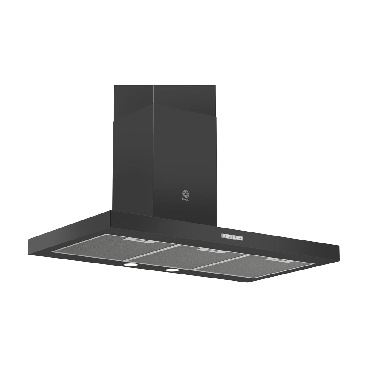Campana decorativa de pared Balay 3BC095MN, 90 cm, negra