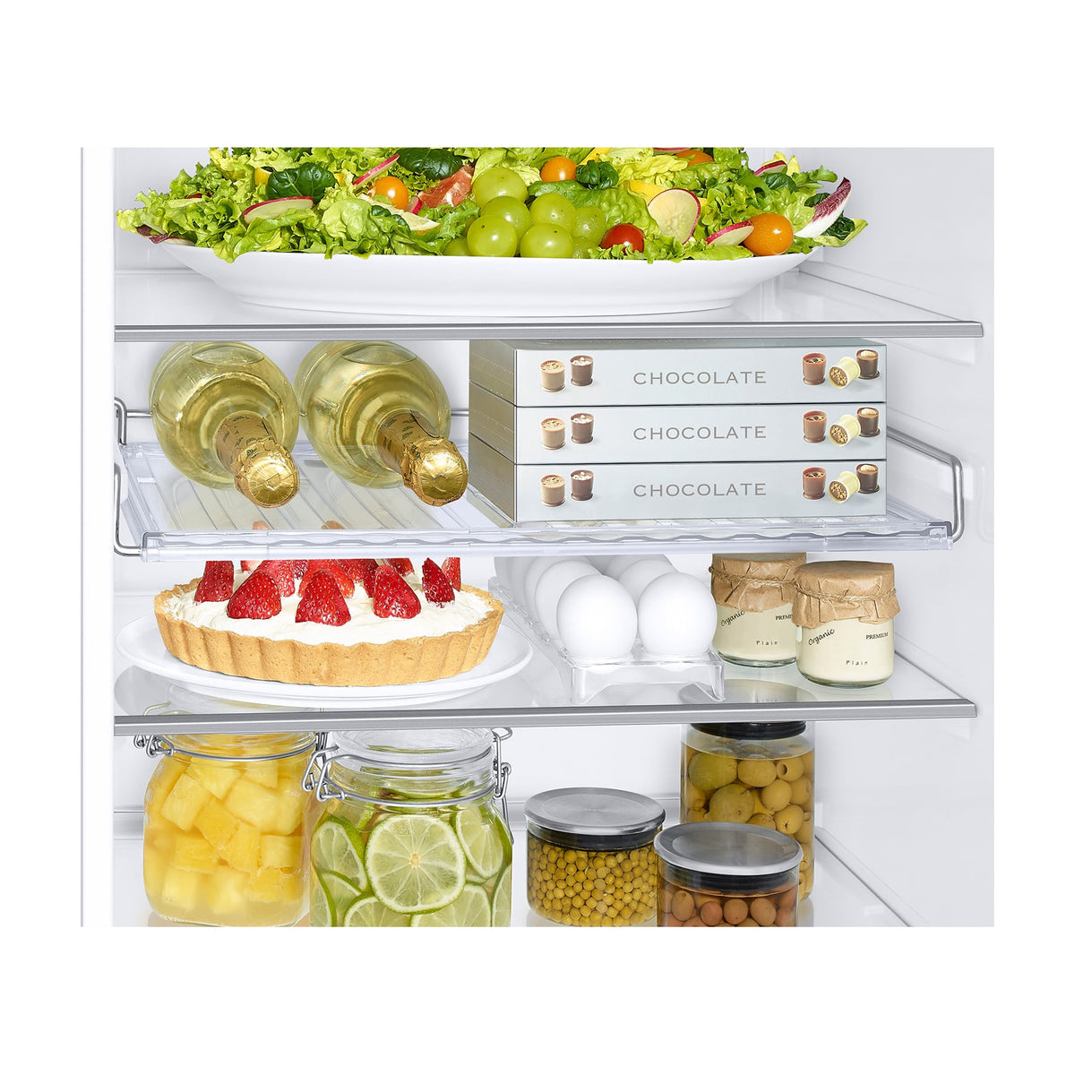 Frigorífico combi Samsung RB34C605CWW/EF, 344 l, No Frost