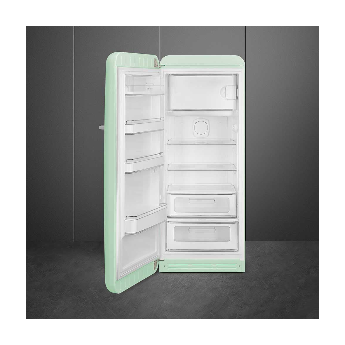 Frigorífico de una puerta Smeg FAB28LPG6, 270 l, verde pastel