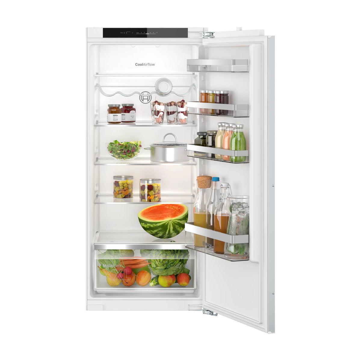 Frigorífico integrable de una puerta Bosch KIR41VFE0, 204 l, puerta fija