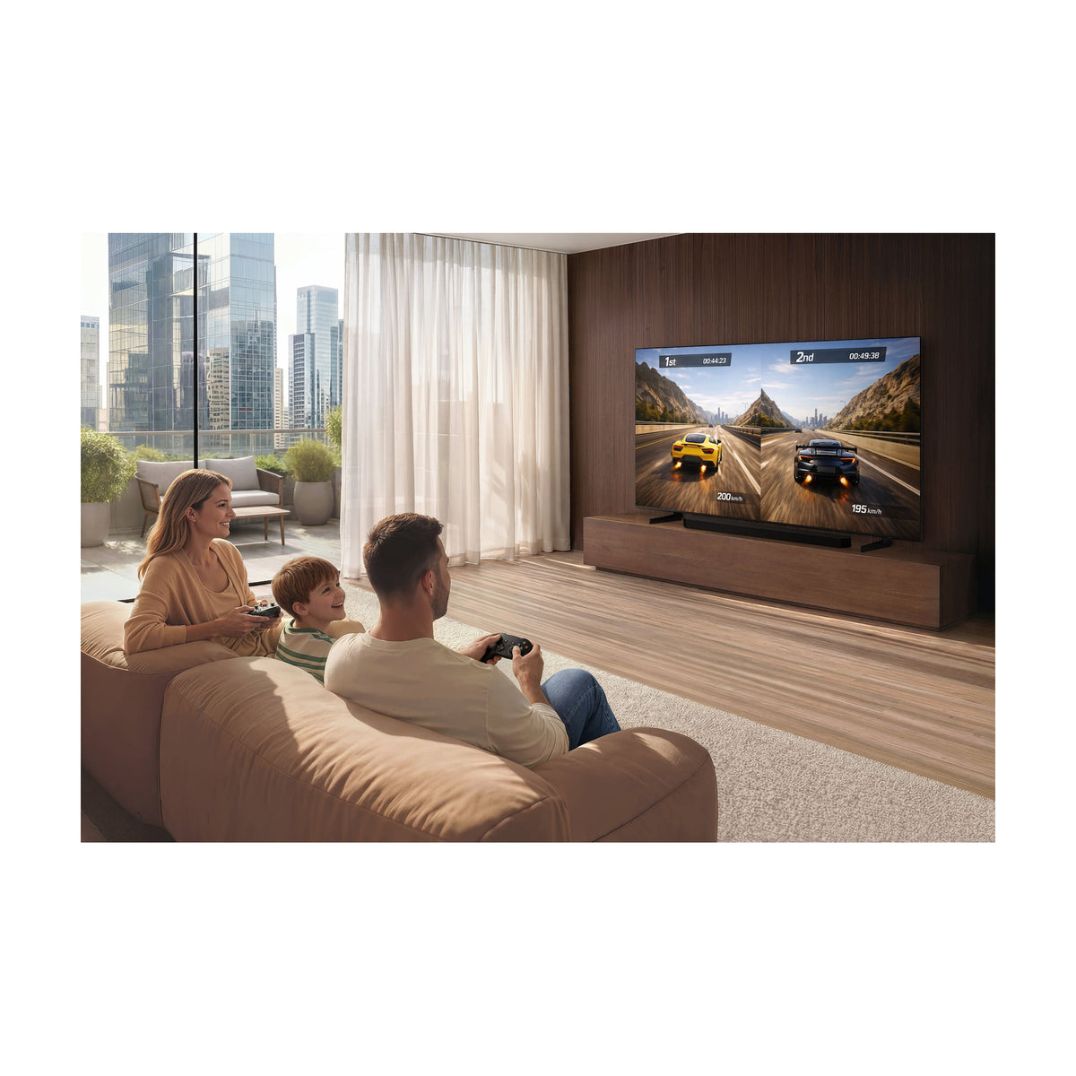 Televisor Samsung TQ55QN70HAUXXC de 55 pulgadas, Neo QLED Mini LED 4K