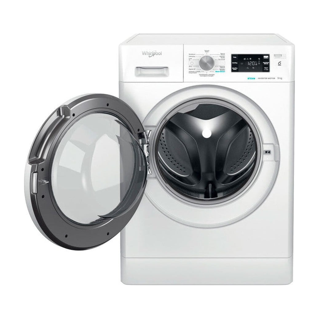 Lavadora Whirlpool FFB 9489 WV SPT de 9 kg y 1400 rpm