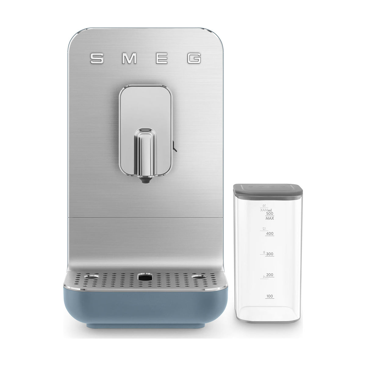 Cafetera superautomática Smeg BCC13SBMEU azul tormenta, 19 bar y sistema de leche