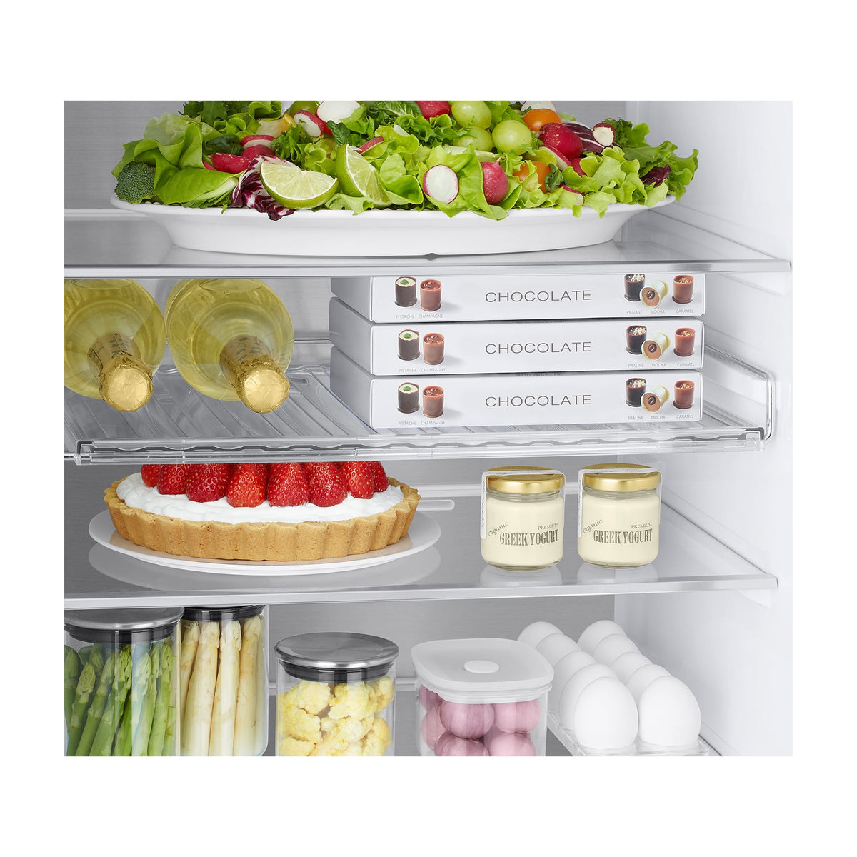 Frigorífico combi Samsung RB38C705CWW/EF de 390 l, No Frost