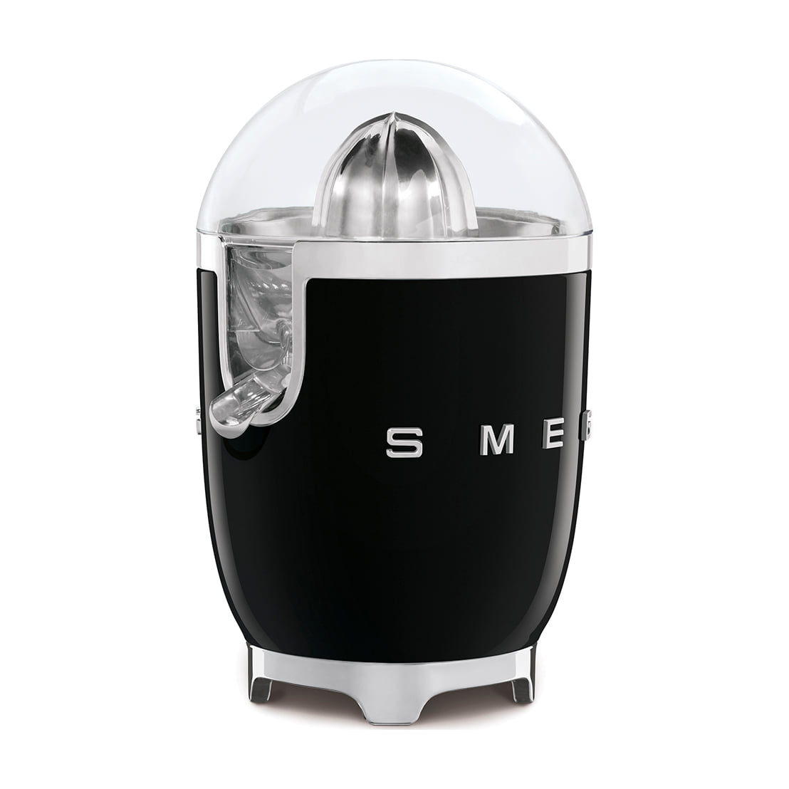 Exprimidor Smeg CJF01BLEU de 70 W con sistema antigoteo, negro