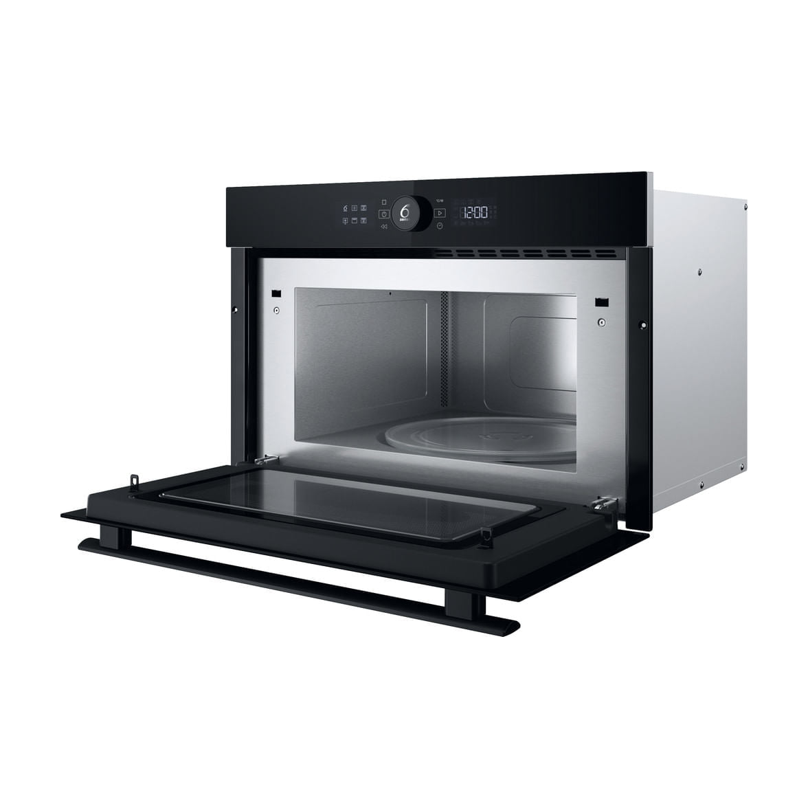 Microondas integrable Whirlpool WMD44MB de 31 l con grill y función Crisp