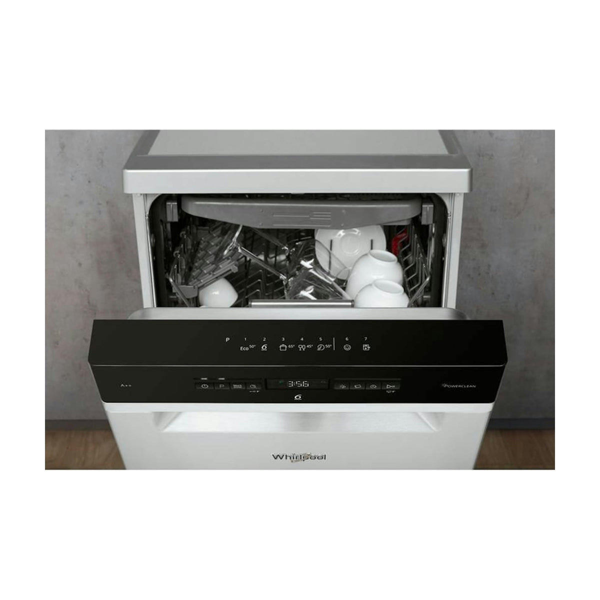 Lavavajillas Whirlpool WSFO 3O23 PF X de 45 cm y 10 cubiertos, inox