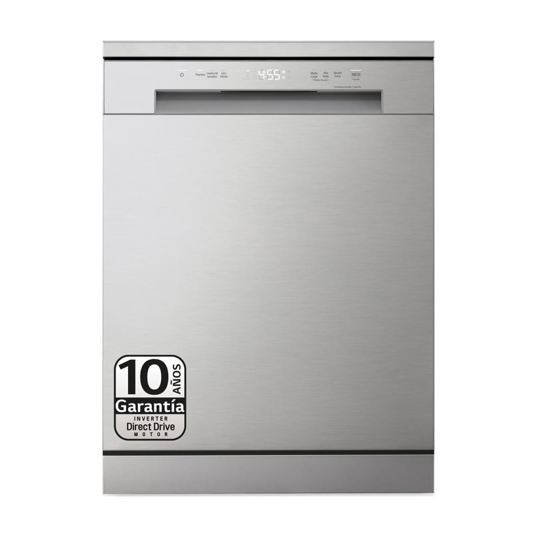 Lavavajillas LG DF142FV de 14 cubiertos, inox antihuellas