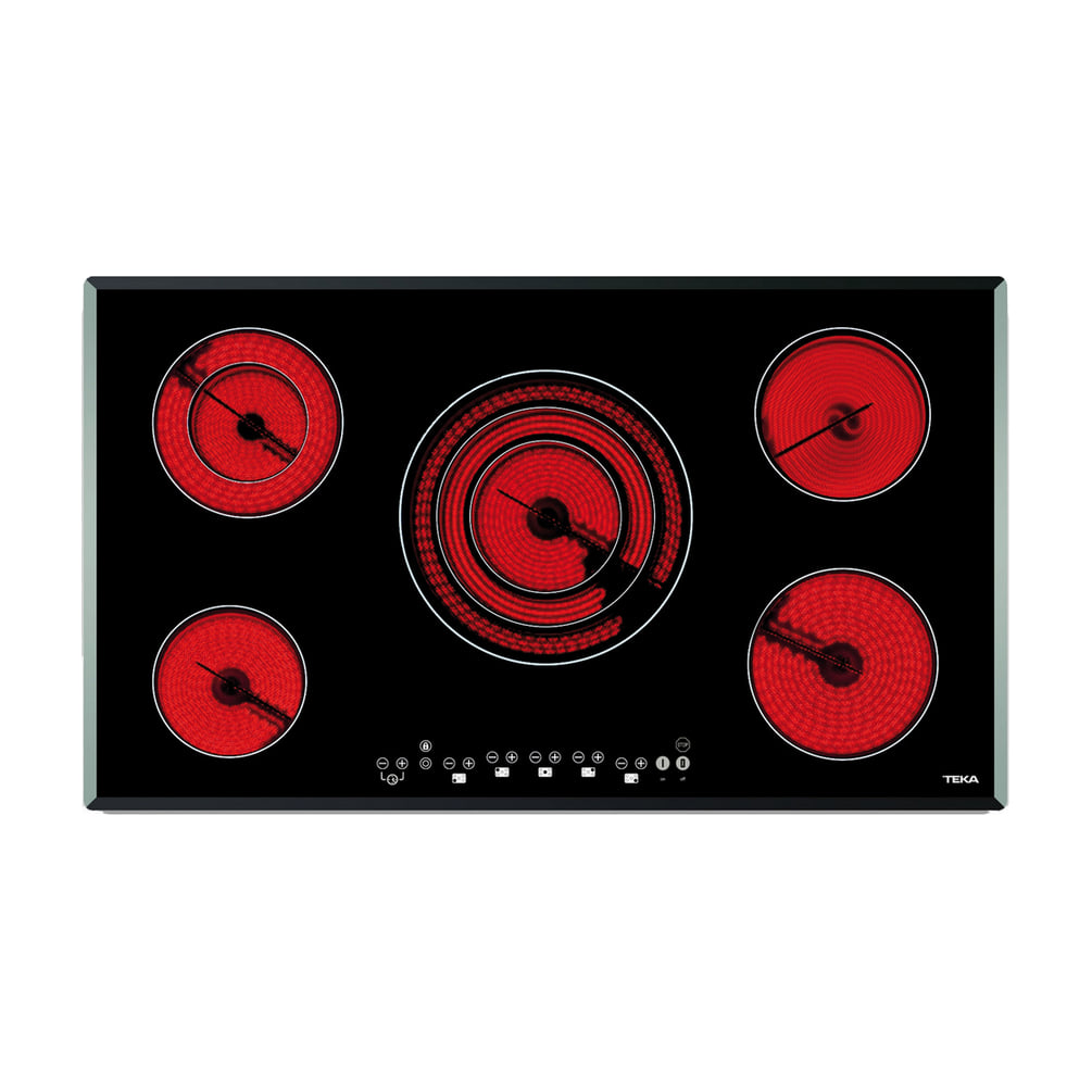 Placa vitrocerámica Teka TR 951 de 90 cm con 5 zonas