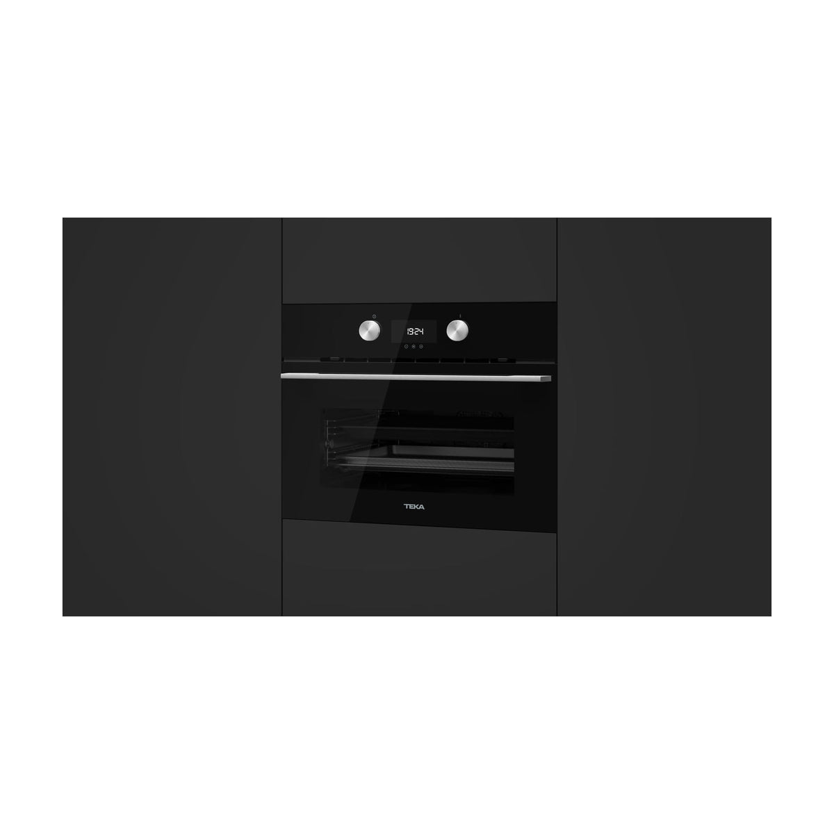 Horno multifunción Teka HLC 8400 BK compacto de 44 l con HydroClean PRO