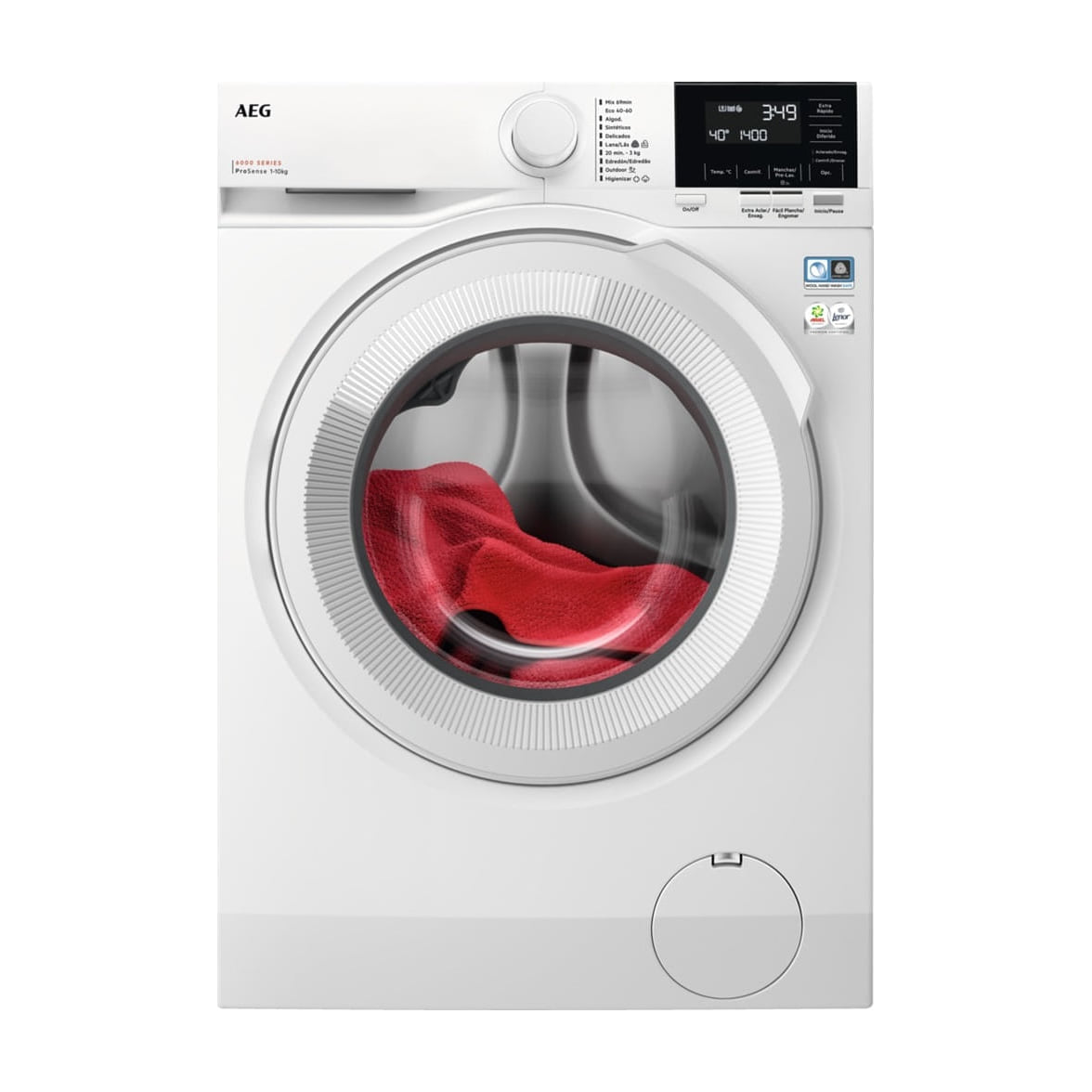 Lavadora AEG LFR6114O2B de 10 kg y 1400 rpm