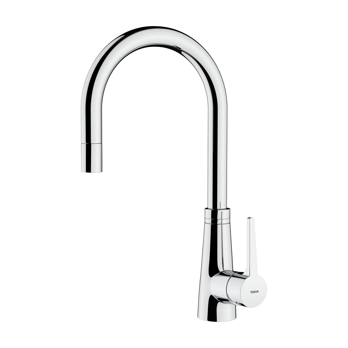 Grifo de cocina Teka VTK 938 cromado con caño alto extraíble