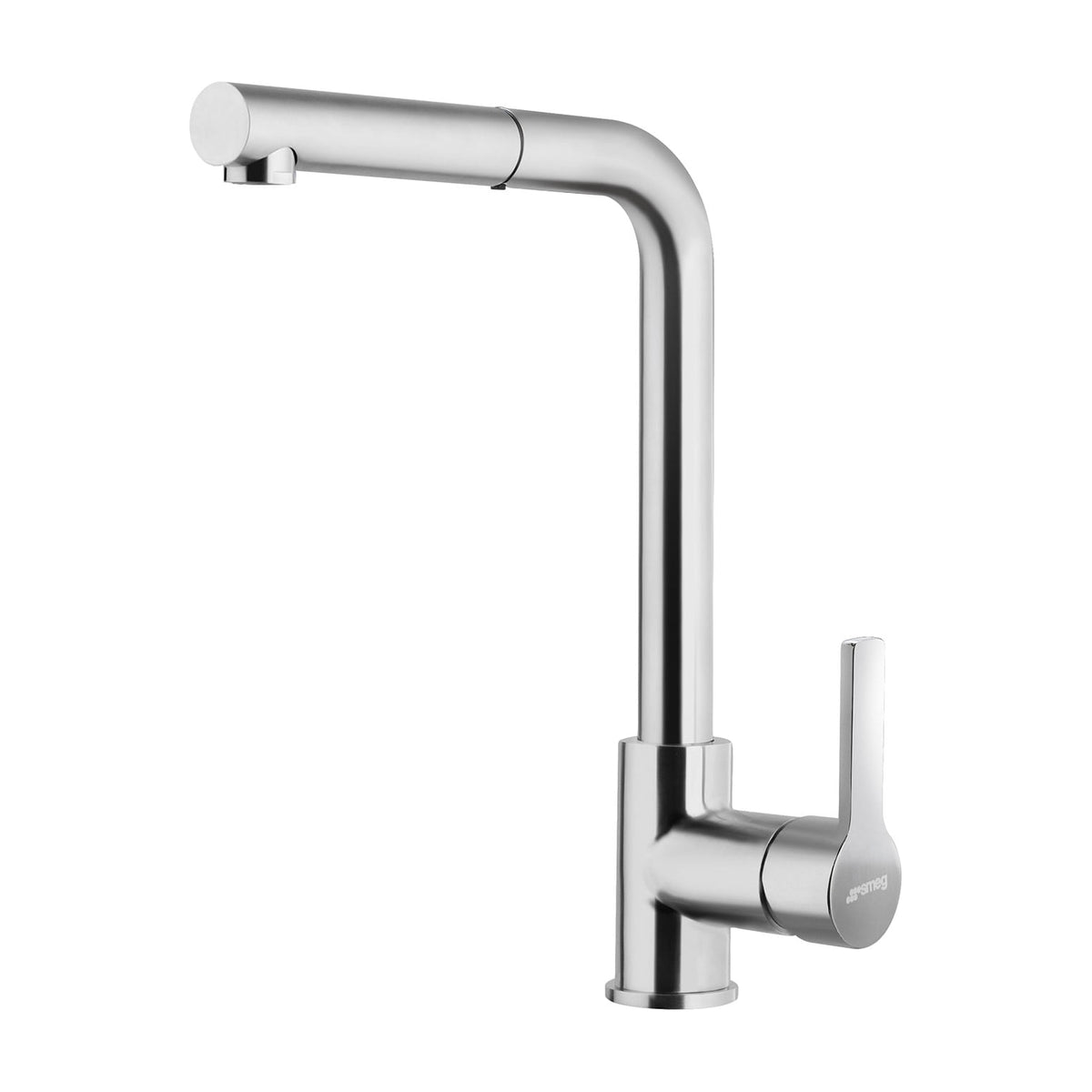 Grifo de cocina Smeg MID1NS monomando extraíble, giro de 180°