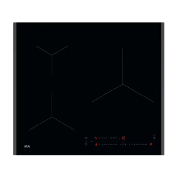 Placa de inducción AEG TO63IP00FB de 59 cm, 3 zonas y Hob2Hood