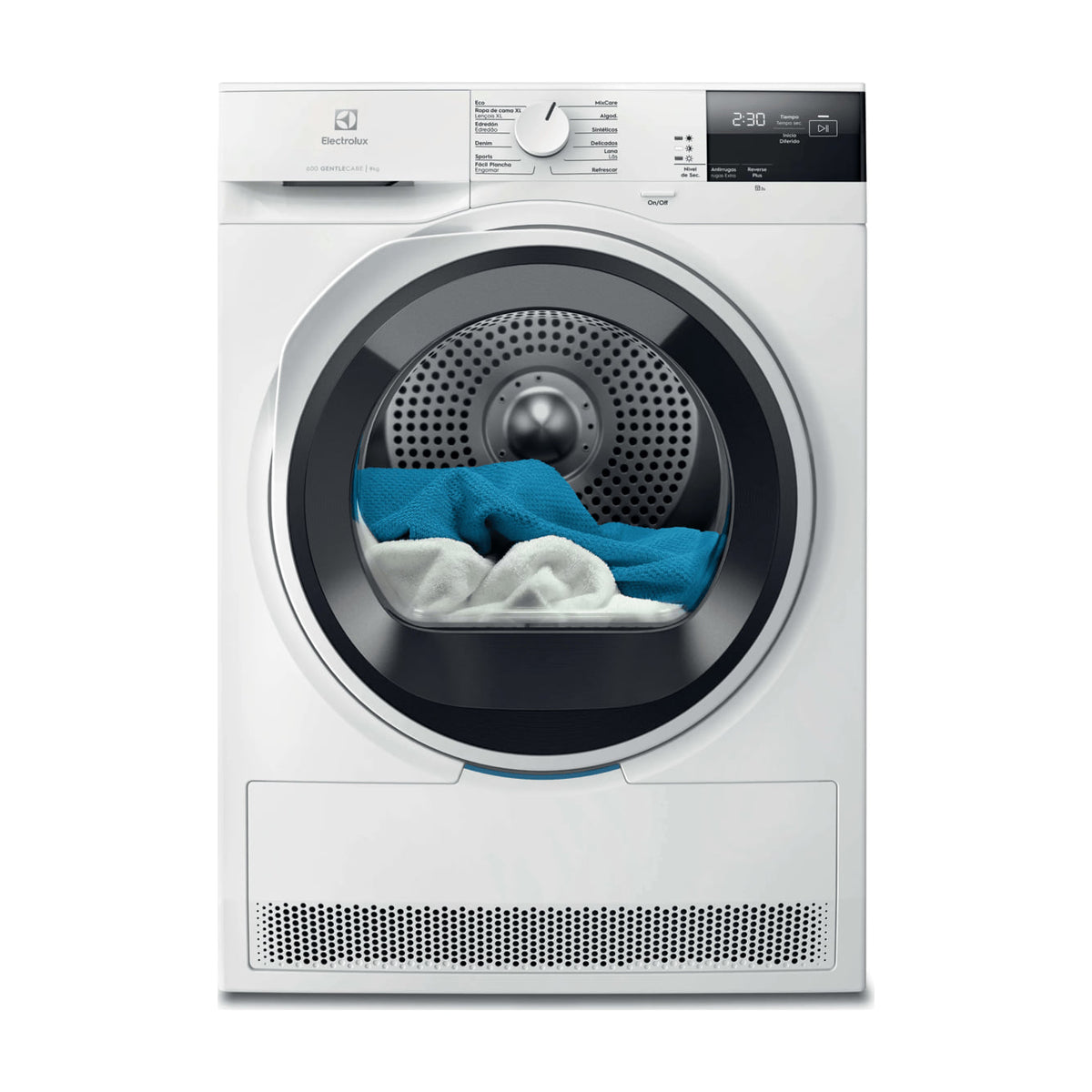 Secadora Electrolux EDI629G4BO con bomba de calor, 9 kg y clase C
