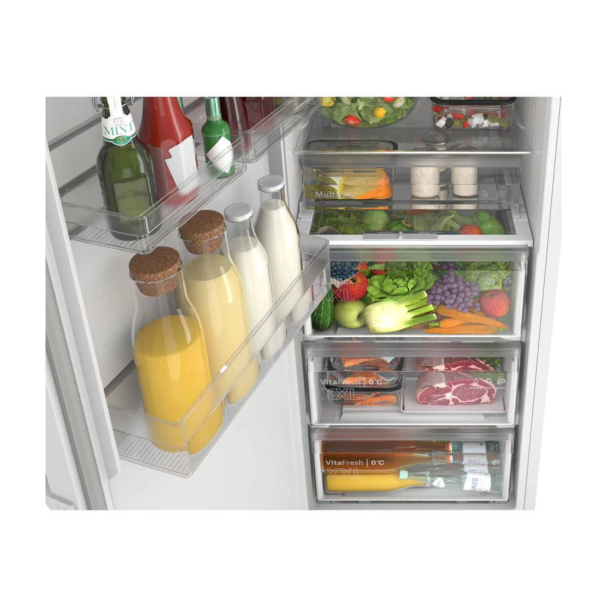 Frigorífico de una puerta Bosch KSN36VWDG, 402 l y VitaFresh XXL 0 °C