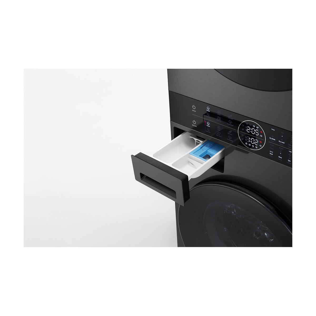 Torre de lavado y secado LG WT1210BBF, 12/10 kg y 1400 rpm