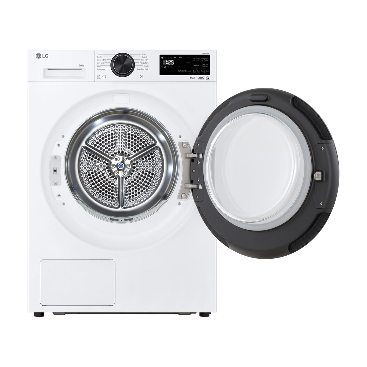 Secadora de bomba de calor LG RHX5010TLB, 10 kg y Wi-Fi